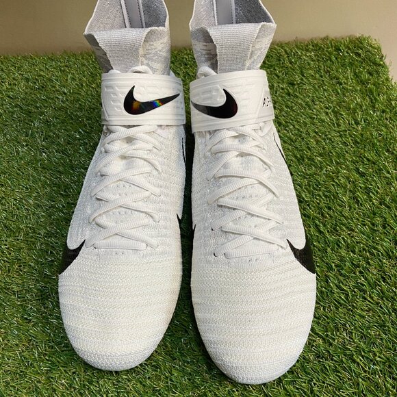 Nike Alpha Menace Elite 2 White P Football Cleats Men\'s WIDE BV3298-100 NEW main image 5